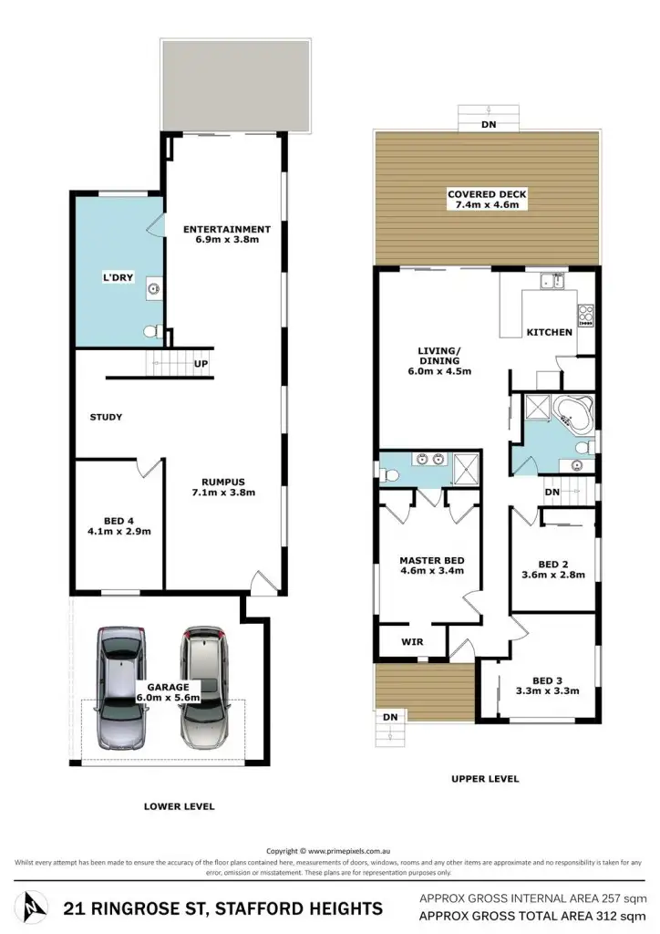 Floorplan of Homely house listing, 21 Ringrose Street, Stafford Heights QLD 4053