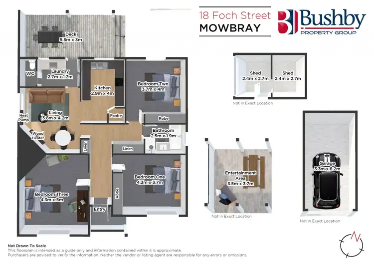 Floorplan of Homely house listing, 18 Foch Street, Mowbray TAS 7248