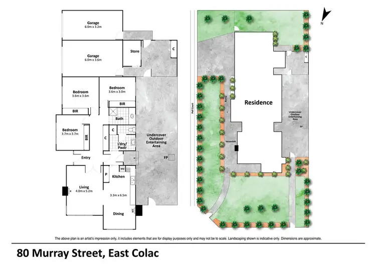 Floorplan of Homely house listing, 80 Murray Street East, Colac VIC 3250