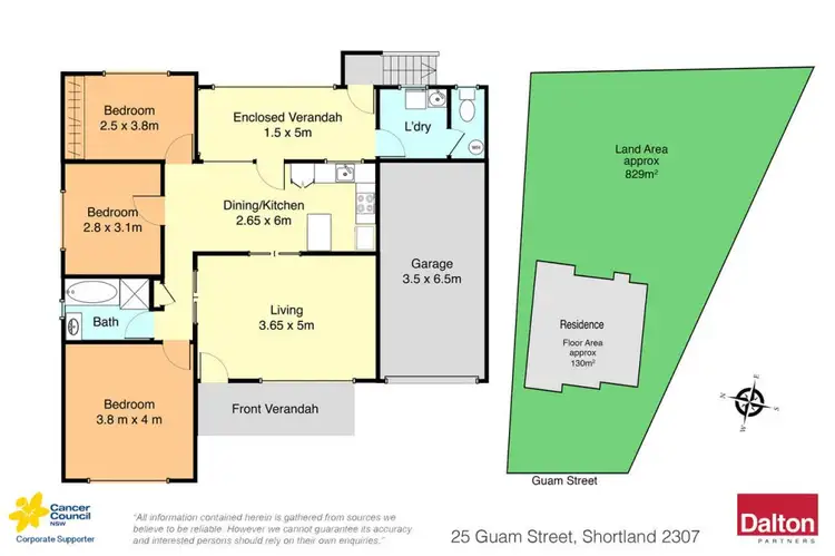 Floorplan of Homely house listing, 25 Guam Street, Shortland NSW 2307