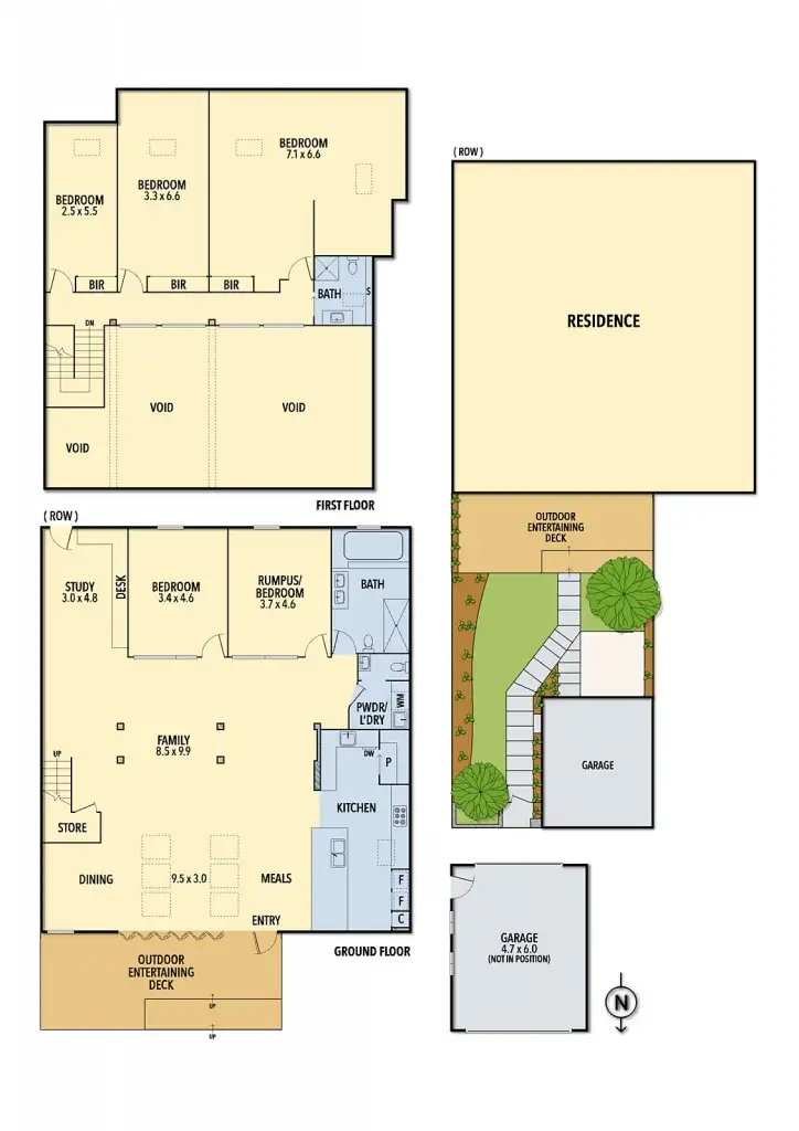 Floorplan of Homely house listing, 122 Victoria Street, Brunswick East VIC 3057