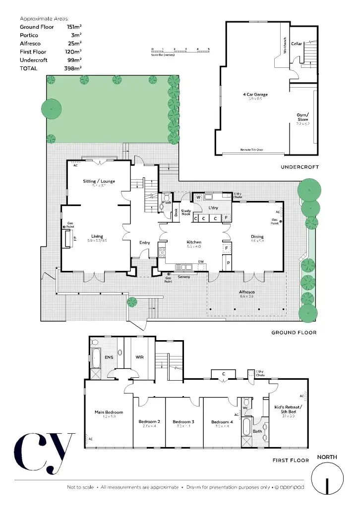 Floorplan of Homely house listing, 11 Torrens Street, Cottesloe WA 6011