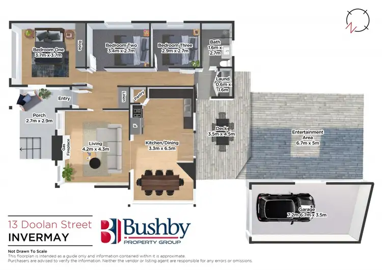 Floorplan of Homely house listing, 13 Doolan Street, Invermay TAS 7248