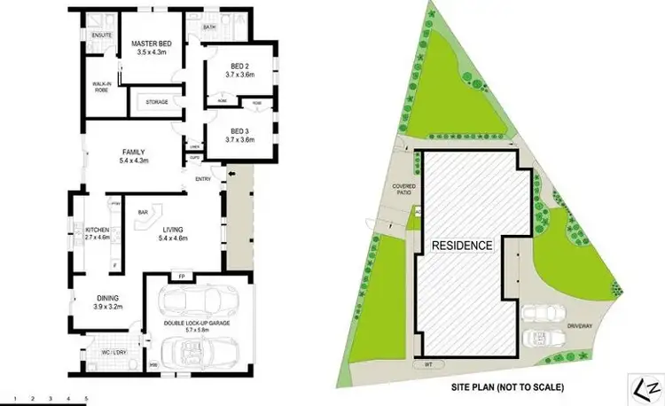 Floorplan of Homely house listing, 6 Clematis Place, Point Clare NSW 2250