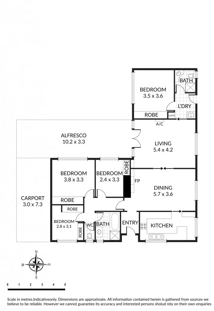 Floorplan of Homely house listing, 19 Sheila Street, Rostrevor SA 5073