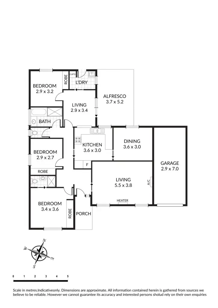 Floorplan of Homely house listing, 30 Griggs Drive, Athelstone SA 5076