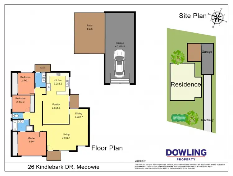 Floorplan of Homely house listing, 26 Kindlebark Drive, Medowie NSW 2318
