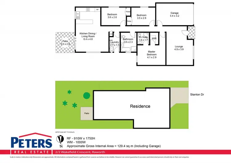 Floorplan of Homely unit listing, 2/2 Wakefield Close, Raworth NSW 2321