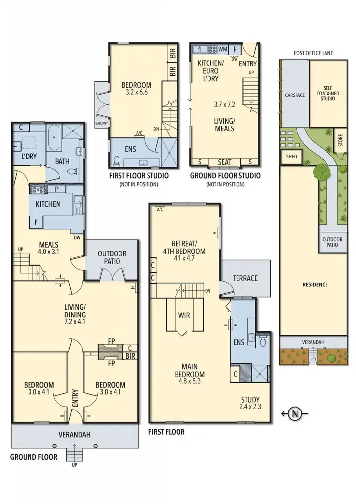Floorplan of Homely house listing, 20 Wimble Street, Parkville VIC 3052