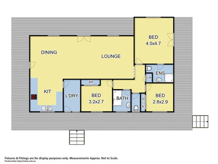 Floorplan of Homely house listing, 5 Grandview Crescent, Kinglake VIC 3763