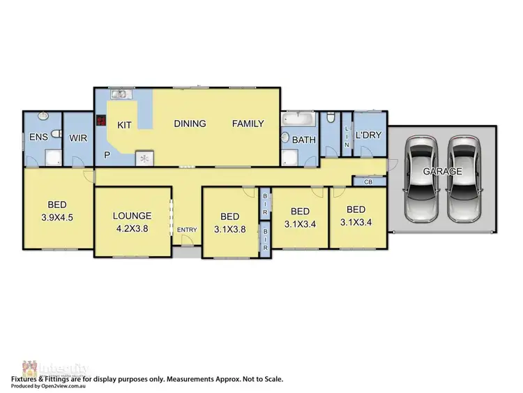 Floorplan of Homely house listing, 8 Morris Court, Kinglake VIC 3763