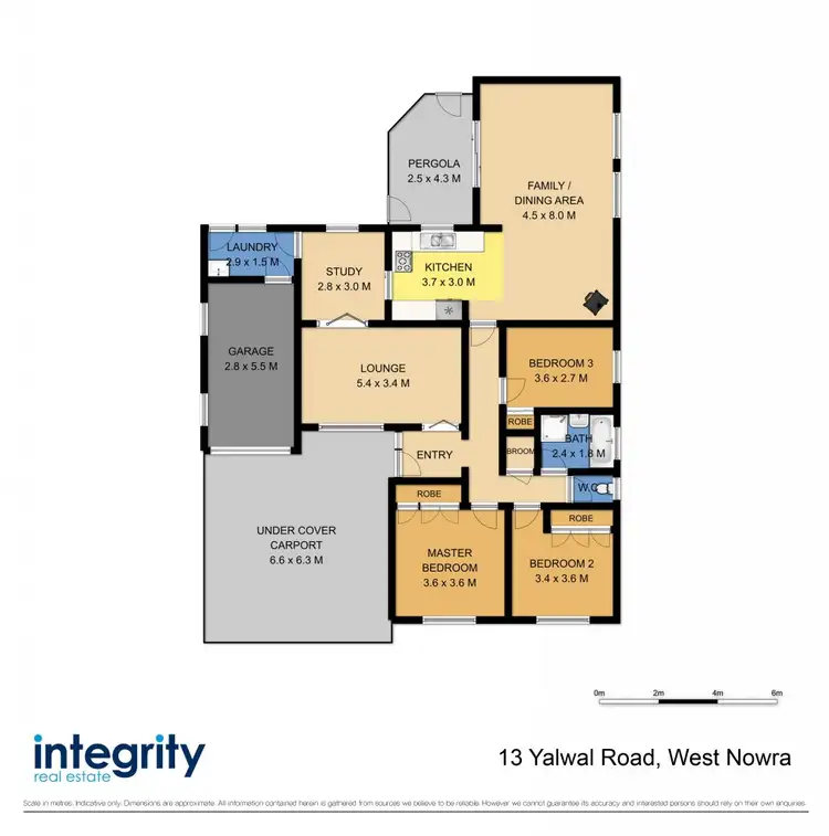 Floorplan of Homely house listing, 13 Yalwal Road, West Nowra NSW 2541