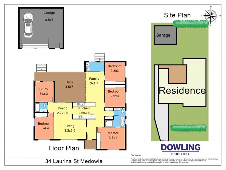 Floorplan of Homely house listing, 34 Laurina Street, Medowie NSW 2318