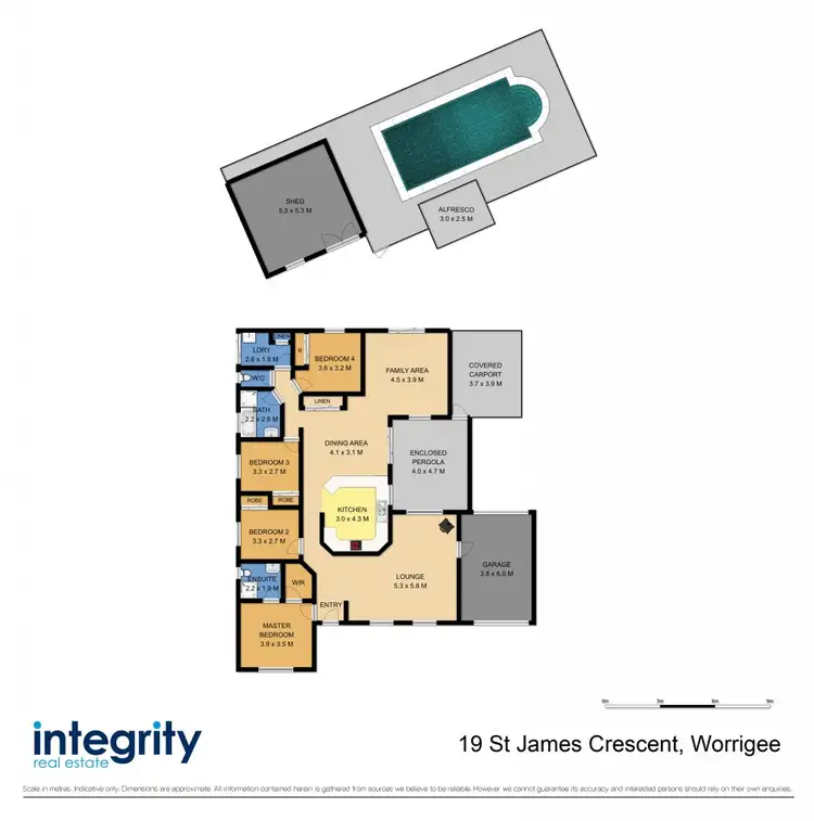 Floorplan of Homely house listing, 19 St James Crescent, Worrigee NSW 2540