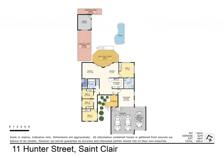 Floorplan of Homely house listing, 11 Hunter Street, St Clair NSW 2759