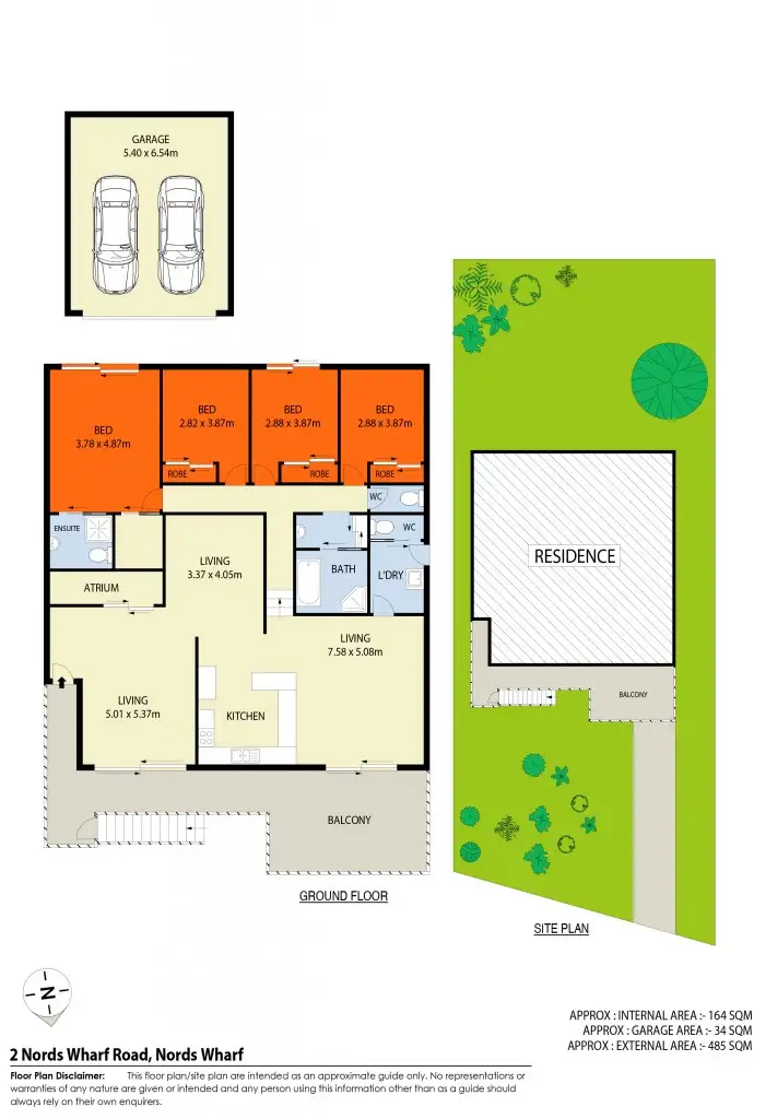 Floorplan of Homely house listing, 2 Nords Wharf Road, Nords Wharf NSW 2281