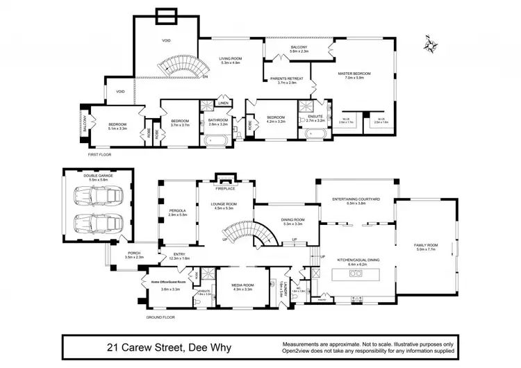 Floorplan of Homely house listing, 21 Carew Street, Dee Why NSW 2099