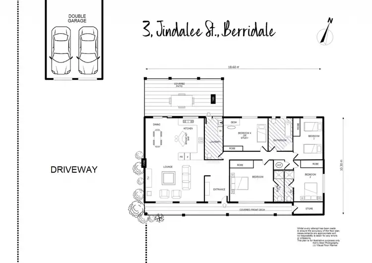 Floorplan of Homely house listing, 3 Jindalee Street, Berridale NSW 2628