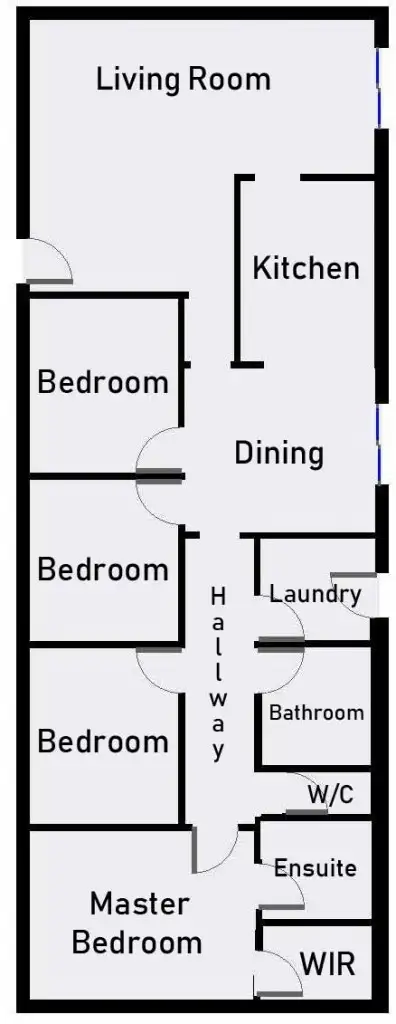 Floorplan of Homely house listing, 24 - 26 Jones Lane Quantong, Horsham VIC 3400