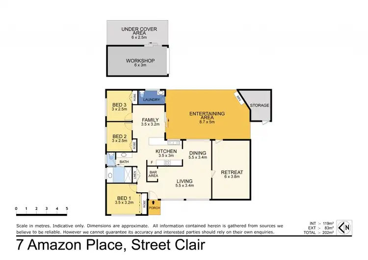 Floorplan of Homely house listing, 7 Amazon Place, St Clair NSW 2759