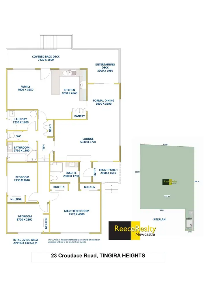 Floorplan of Homely house listing, 23 Croudace Road, Tingira Heights NSW 2290