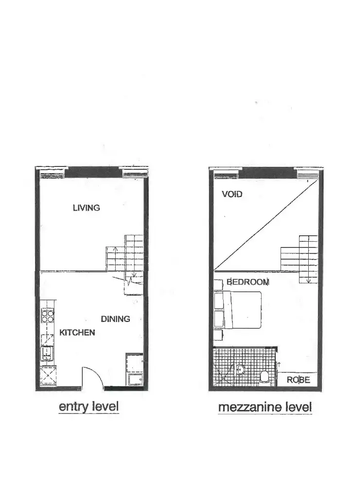 Floorplan of Homely apartment listing, 61 Mackenzie Street, Melbourne VIC 3000