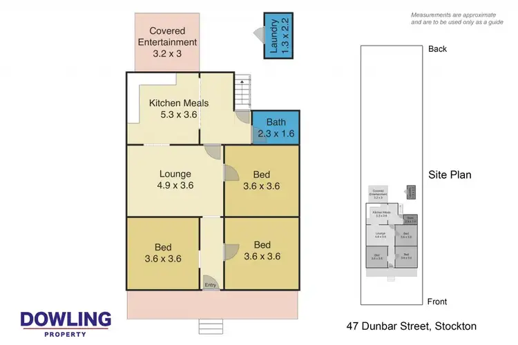 Floorplan of Homely house listing, 47 Dunbar Street, Stockton NSW 2295