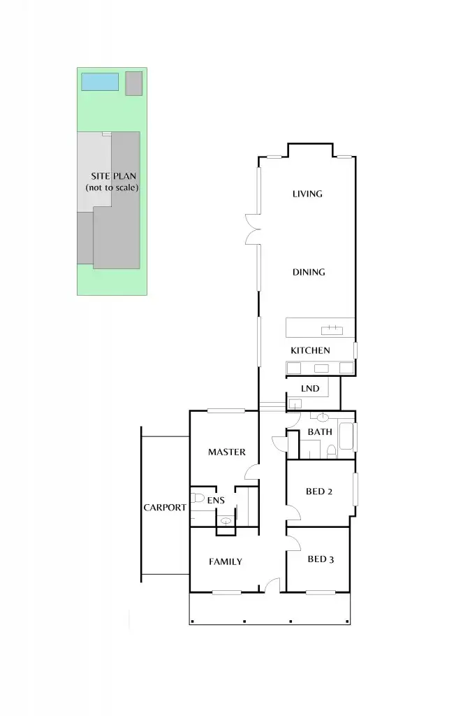 Floorplan of Homely house listing, 24 Glyde Street, East Fremantle WA 6158