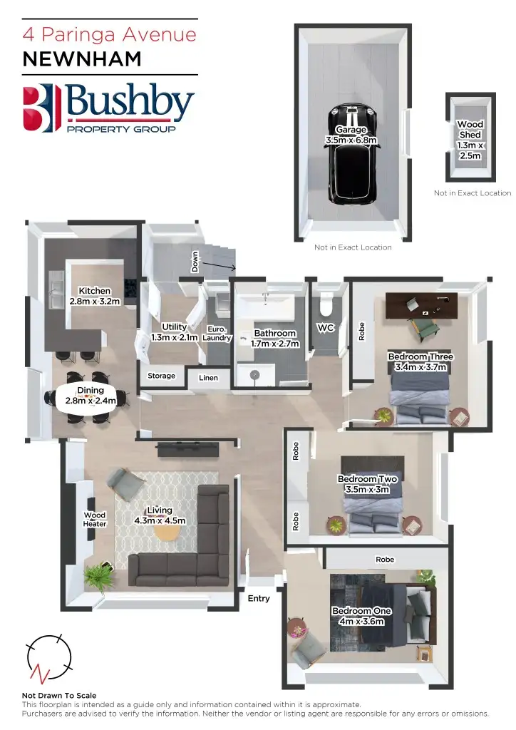 Floorplan of Homely house listing, 4 Paringa Avenue, Newnham TAS 7248