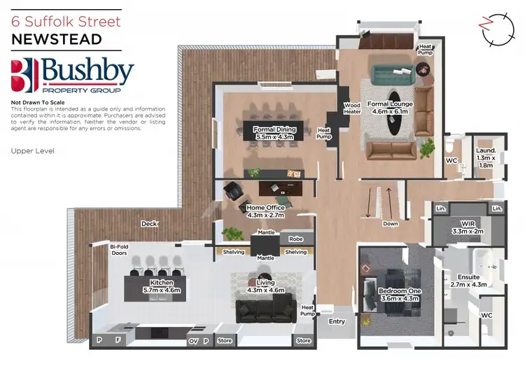 Floorplan of Homely house listing, 6 Suffolk Street, Newstead TAS 7250