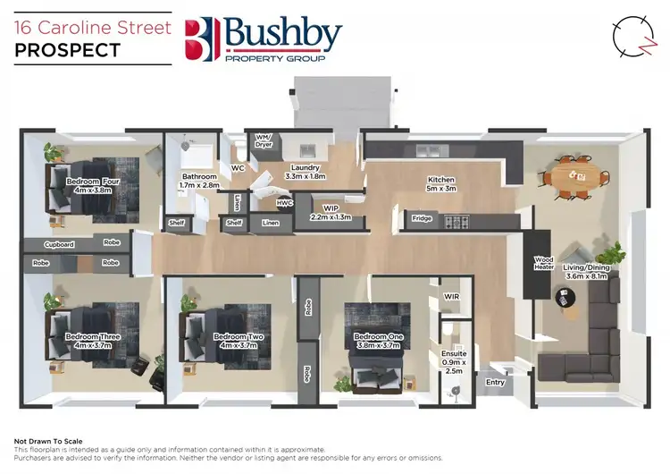 Floorplan of Homely house listing, 16 Caroline Street, Prospect TAS 7250