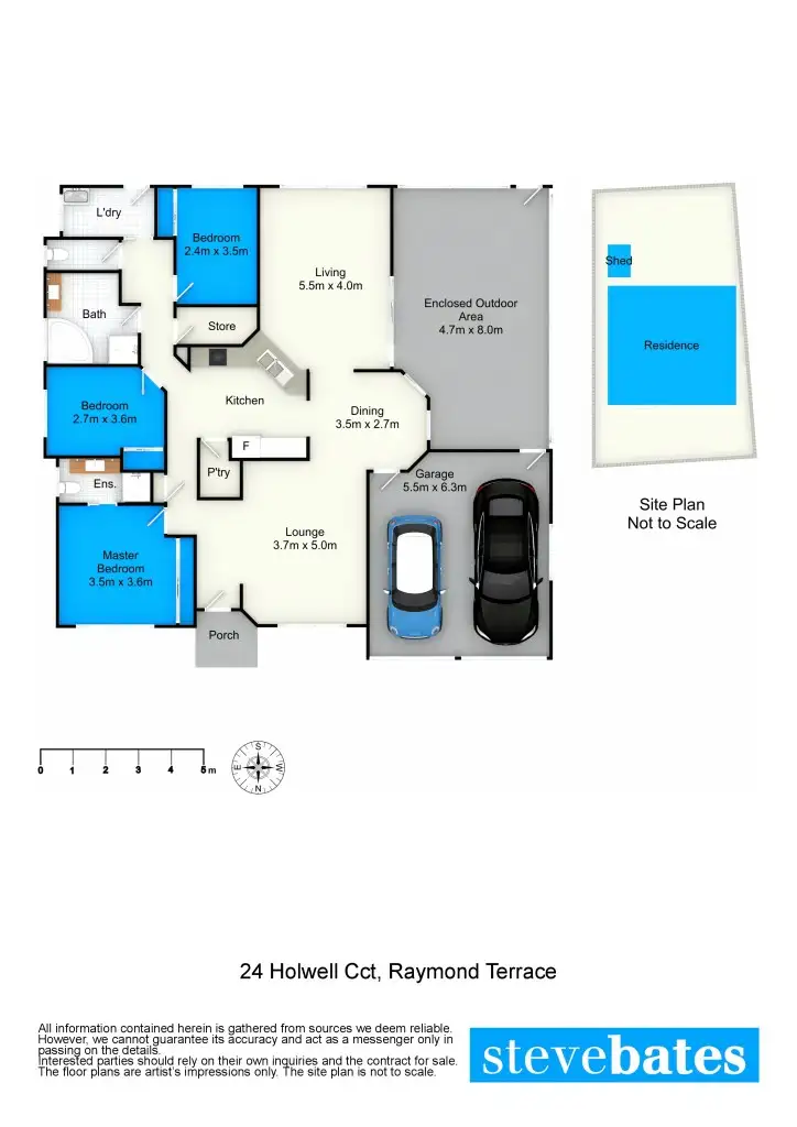 Floorplan of Homely house listing, 24 Holwell Circuit, Raymond Terrace NSW 2324