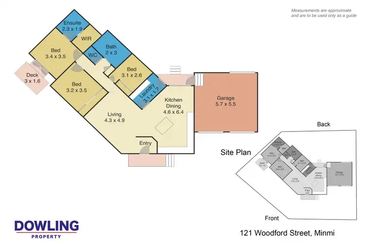 Floorplan of Homely house listing, 121 Woodford Street, Minmi NSW 2287