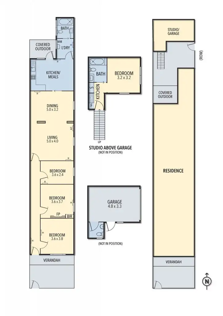 Floorplan of Homely house listing, 334 Pigdon Street, Carlton North VIC 3054