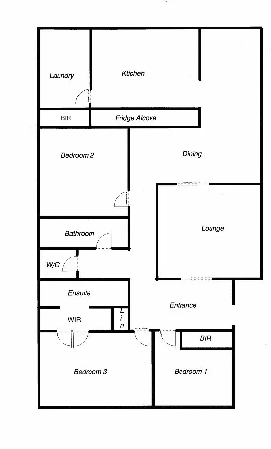 Floorplan of Homely house listing, 15 Burvale Court, Epsom VIC 3551