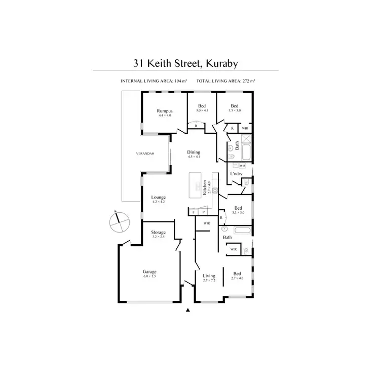 Floorplan of Homely house listing, 31 Keith Street, Kuraby QLD 4112