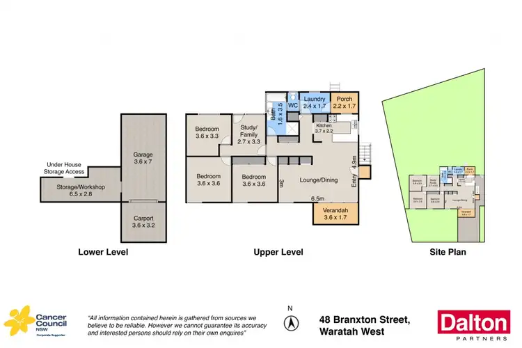 Floorplan of Homely house listing, 48 Branxton Street, Waratah West NSW 2298