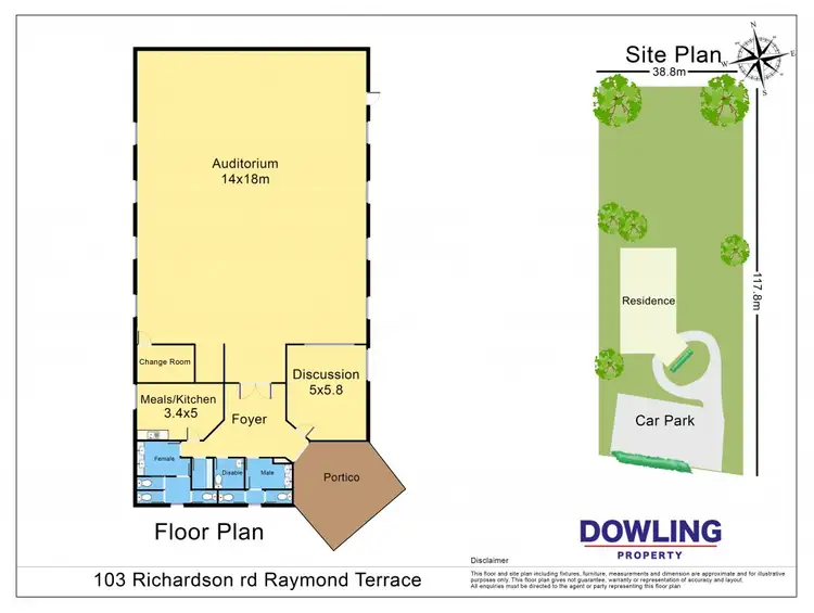 Floorplan of Homely land listing, 103 Richardson Road, Raymond Terrace NSW 2324