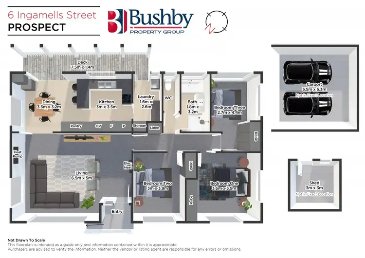Floorplan of Homely house listing, 6 Ingamells Street, Prospect TAS 7250