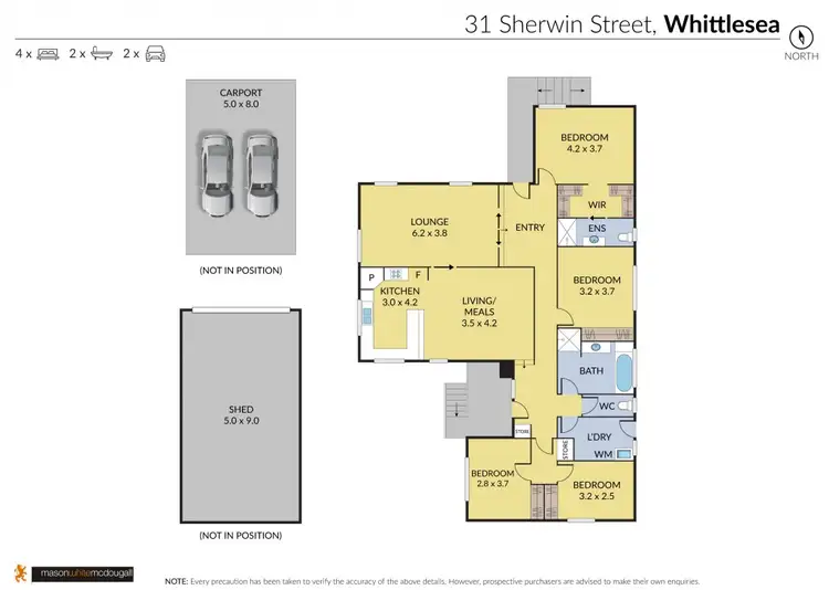 Floorplan of Homely house listing, 31 Sherwin Street, Whittlesea VIC 3757