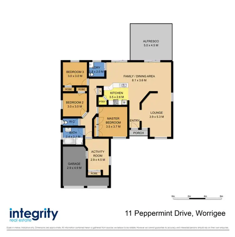 Floorplan of Homely house listing, 11 Peppermint Drive, Worrigee NSW 2540
