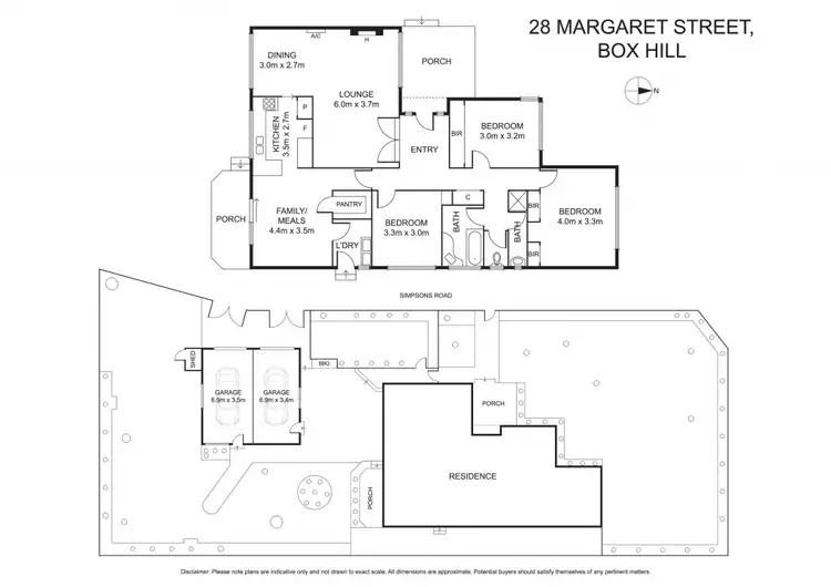 Floorplan of Homely house listing, 28 Margaret Street, Box Hill VIC 3128