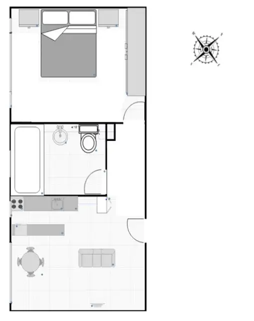 Floorplan of Homely apartment listing, 5/95 Shirley Road, Wollstonecraft NSW 2065