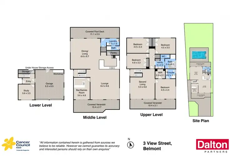 Floorplan of Homely house listing, 3 View Street, Belmont NSW 2280