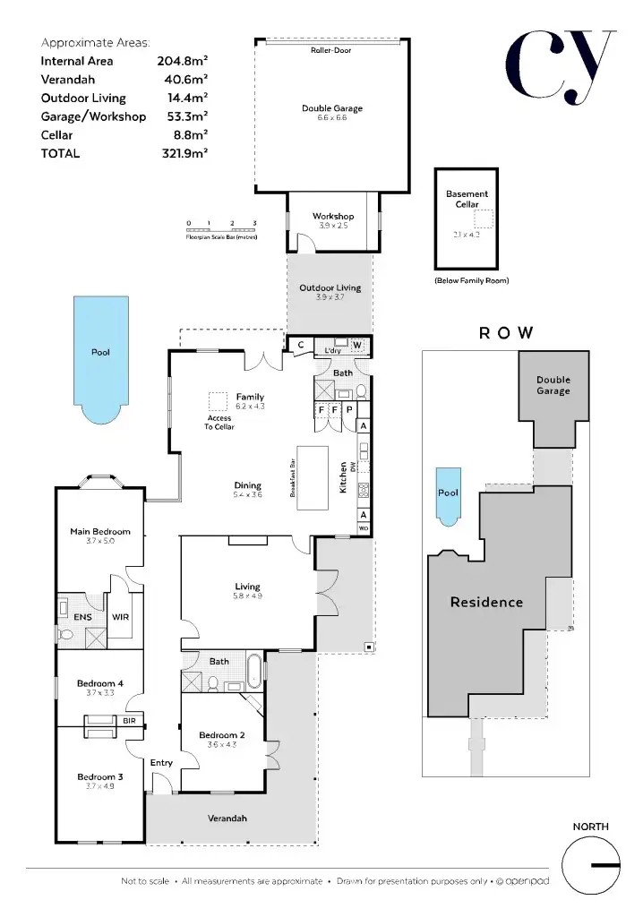 Floorplan of Homely house listing, 91 Northwood Street, West Leederville WA 6007