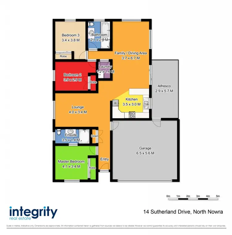 Floorplan of Homely house listing, 14 Sutherland Drive, North Nowra NSW 2541