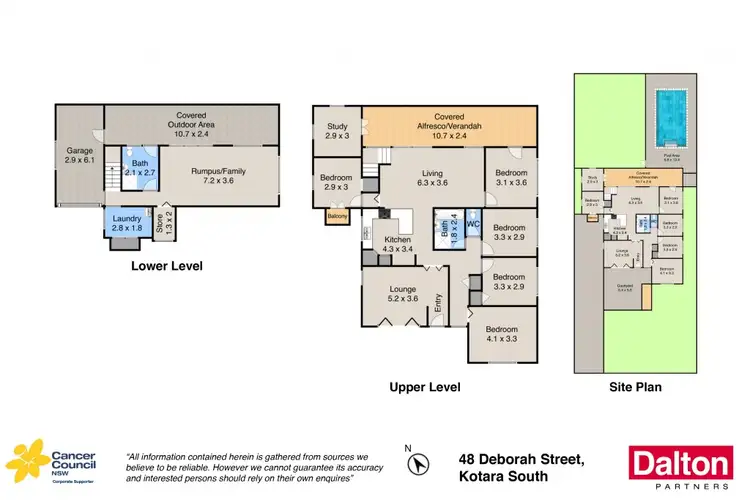 Floorplan of Homely house listing, 48 Deborah Street, Kotara South NSW 2289