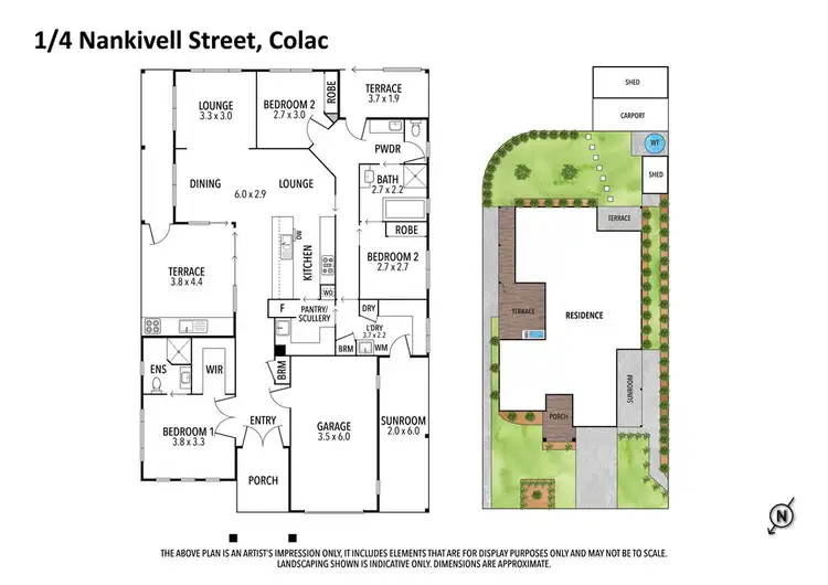 Floorplan of Homely house listing, 1/4 Nankivell Street, Colac VIC 3250
