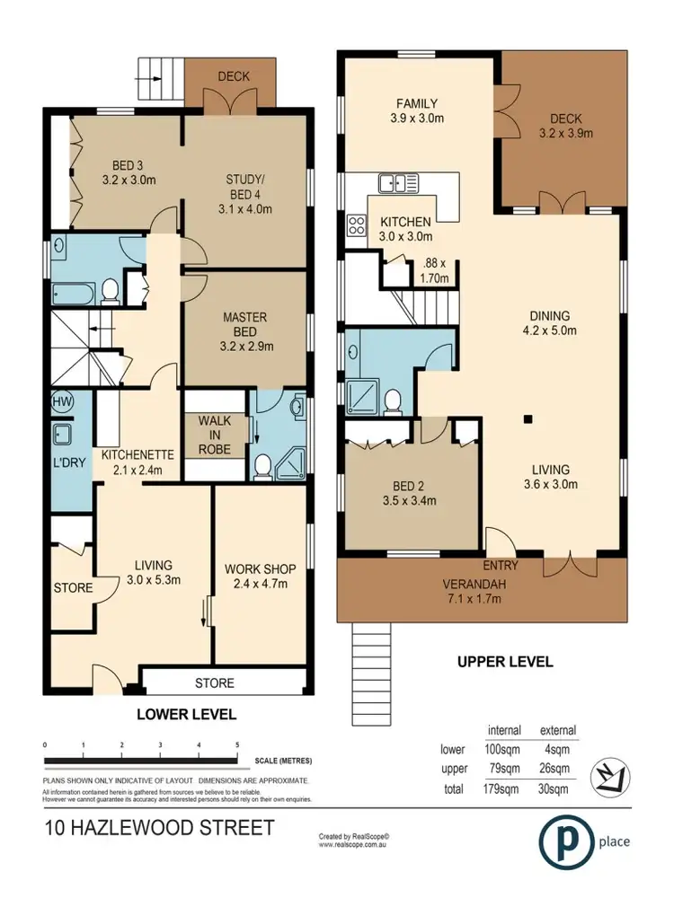 Floorplan of Homely house listing, 10 Hazlewood Street, Paddington QLD 4064