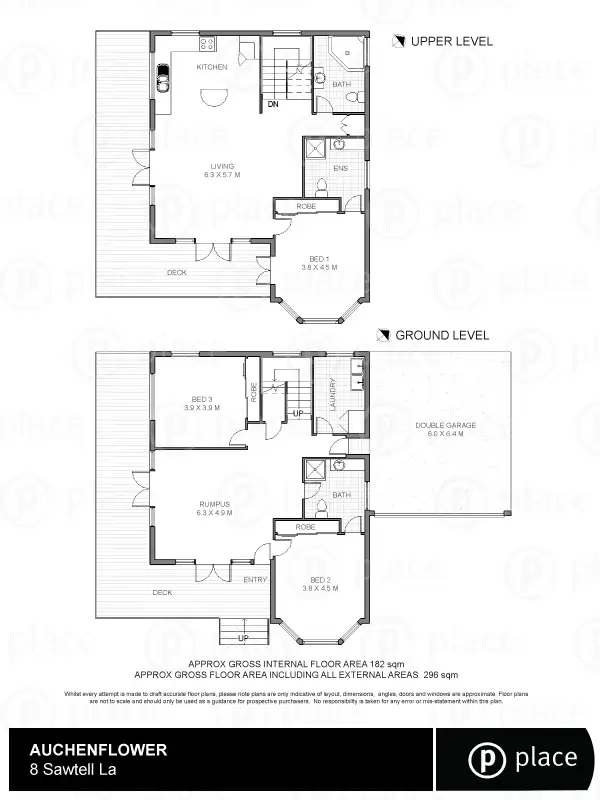 Floorplan of Homely house listing, 8 Sawtell Lane, Auchenflower QLD 4066